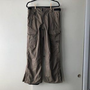 686 Vice Men's Snowboard Ski Pants Khaki Size S (32x30)